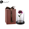 Wholesale Processing Customized Diana Purple Gold Rose （The Glass Cover）