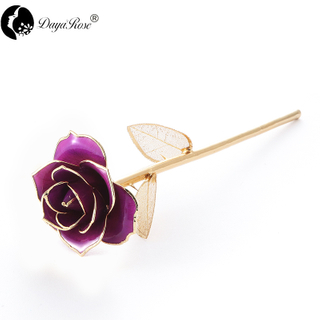 Daiya Purple Rose 24K Gold (gold Leaf)