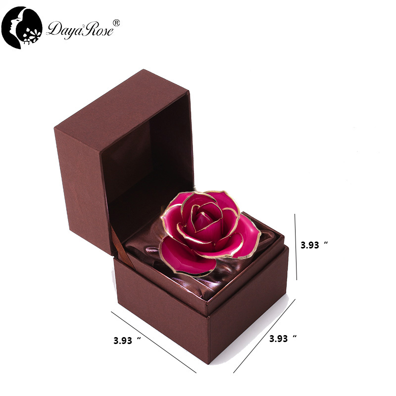 Love Only Rose Red Gold Rose (natural Rose)