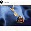 Nass Two-tone Rose Necklace (fresh Rose)