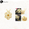 Daya Gold Rose Solid Color Jewelry (natural Flowers)