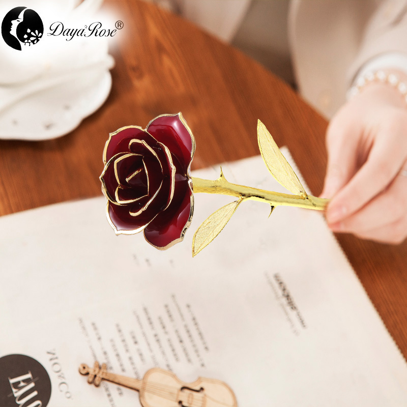 Daiya Red Rose 24K Gold (gold Leaf)