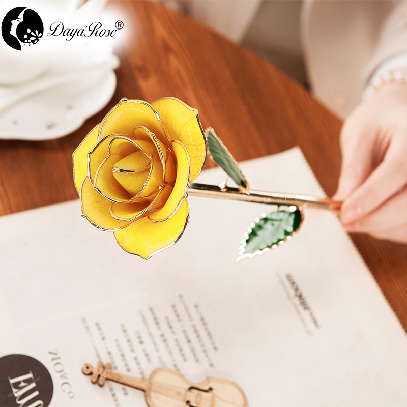 Wholesale Processing Customized Diana Lemon Gold Rose
