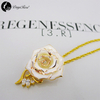 Amy Granule White Rose Necklace (fresh Rose)
