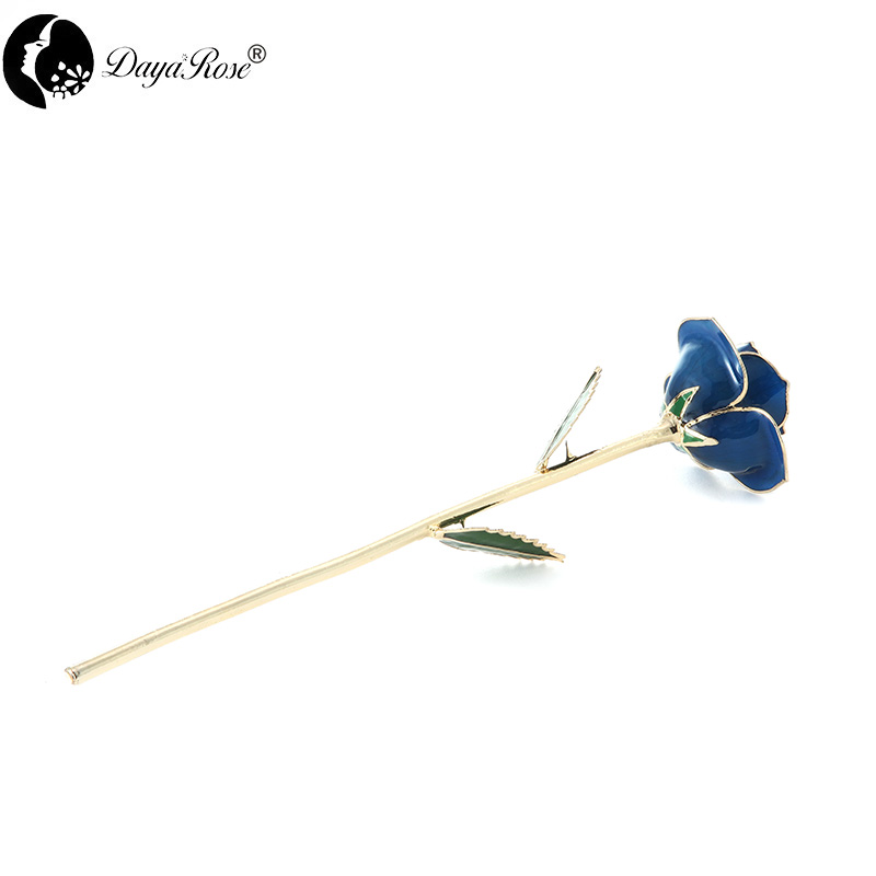 Wholesale Processing Customized Diana Light Blue Gold Rose