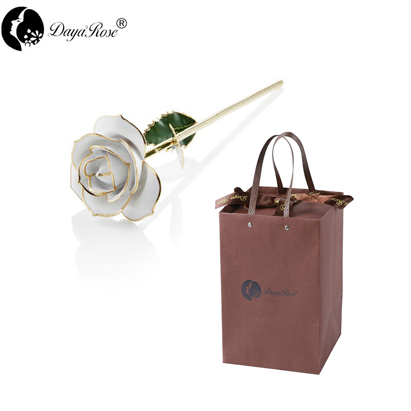 White Rose Gilded（The Glass Cover）